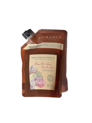 Durance Öko-Nachfüllpackung Marseiller Flüssigseife Rose & Safran 500 mL