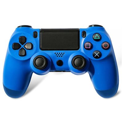 PS4 Sechs Achsen Dua Vibrations Bluetooth Wireless Controller-Blau