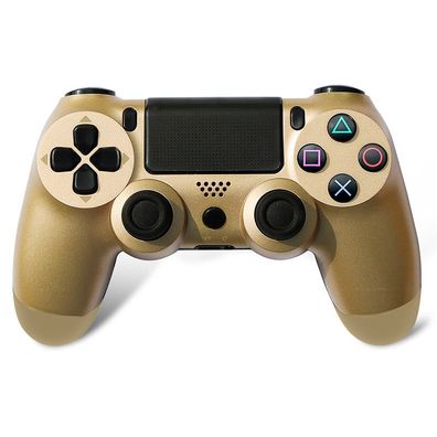 PS4 Sechs Achsen Dual Vibrations Bluetooth Wireless Controller-Gold