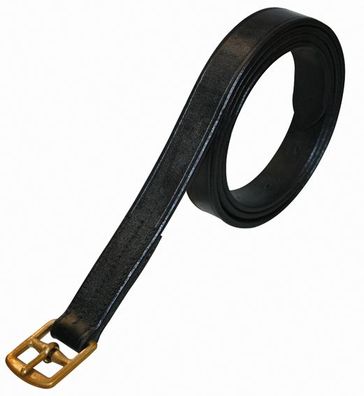 Steigbügelriemen Qualitätsleder Ledersteigbügelriemen 145 / 165 cm schwarz braun