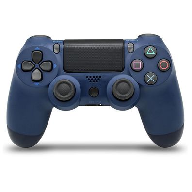 PS4 Sechs Achsen Dual Vibrations Bluetooth Wireless Controller-Mitternachtsblau