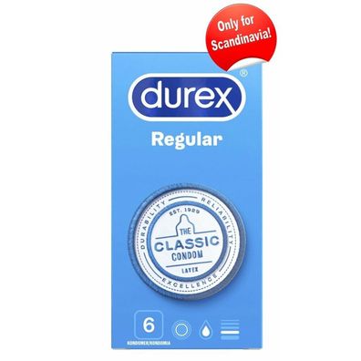 Durex Regular 6 Kondome