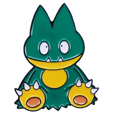 2tlg Pokémon Gonbe Brooches Anime Enamel Pins Rucksack Hut Zubehör Schmuck Brosche