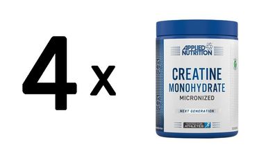 4 x Creatine Monohydrate - 500g