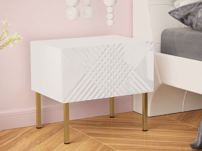 Nachttisch Exito 50 Nachtkonsole Nachtschrank Glamour Kollektion M24