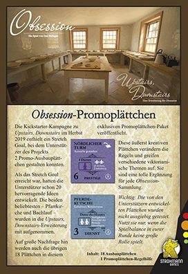 Obsession - Promoplättchen