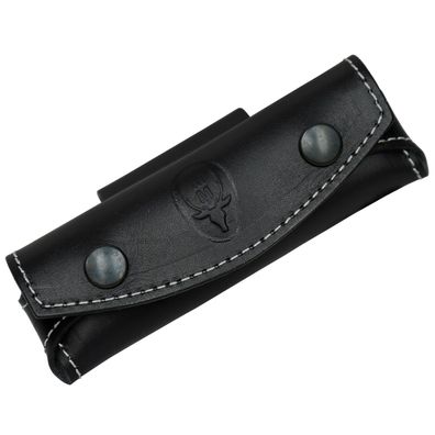Muela Lederetui für Taschenmesser, Heftlänge bis 11 cm, schwarz