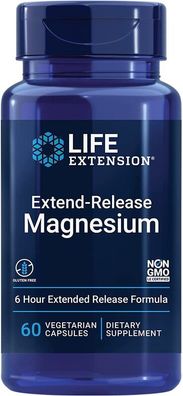 Life Extension, Extend-Release Magnesium, 60 vegetarische Kapseln
