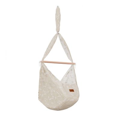 Baby Federwiege Dreamcatcher ButterCup - Matratze: Schafwolle