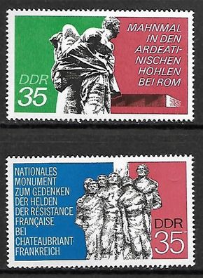 DDR postfrisch Michel-Nummer 1981-1982