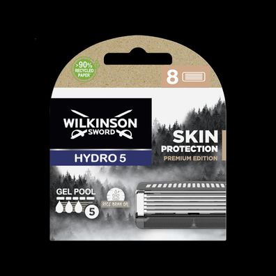 8 Wilkinson Sword Hydro5 Skin Protection Premium Edition Rasierklingen Neu/ OVP