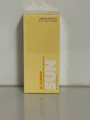 Jil Sander Sun Sea Salt & Genista Limited Edition 125 ml Eau de Toilette NEU&OVP