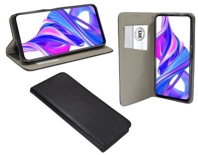 Buch Tasche "Smart" kompatibel mit Honor X8a Handy Hülle Etui Brieftasche Schutzhü...