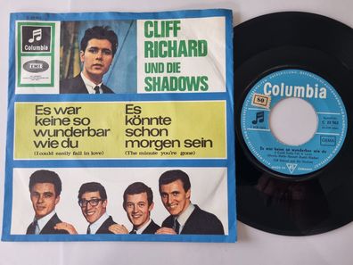 Cliff Richard/ The Shadows - Es war keine so wunderbar wie du 7'' Vinyl Germany