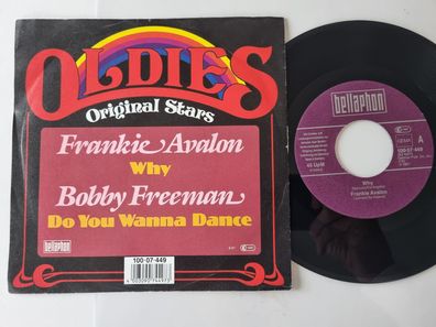 Frankie Avalon/ Bobby Freeman - Why/ Do you wanna dance 7'' Vinyl Germany