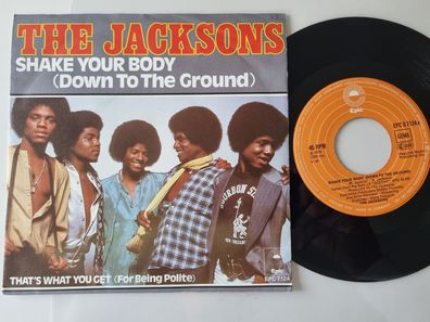 The Jacksons/ Michael Jackson - Shake your body (down to the ground) 7'' Vinyl