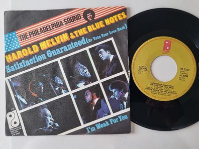 Harold Melvin & the Blue Notes - Satisfaction guaranteed 7'' Vinyl Germany