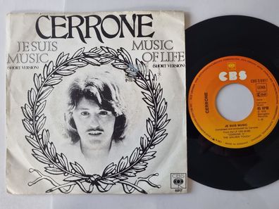 Cerrone - Je suis music (Short Version) 7'' Vinyl Germany
