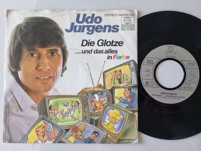Udo Jürgens - Die Glotze… und das alles in Farbe 7'' Vinyl Germany
