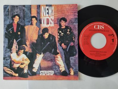 New Kids On The Block - Step by step (Radio Edit) 7'' Vinyl Holland