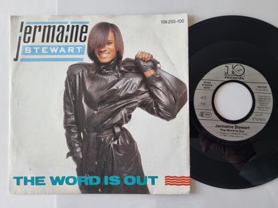 Jermaine Stewart - The word is out 7'' Vinyl Germany