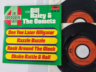 Bill Haley & the Comets - Die grossen Vier/ Razzle dazzle 2 x 7'' Vinyl Germany
