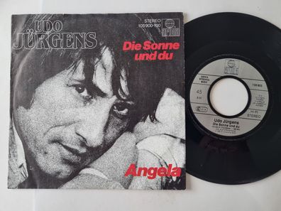 Udo Jürgens - Die Sonne und du 7'' Vinyl Germany