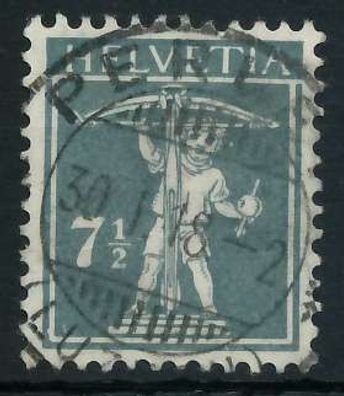 Schweiz 1917 Nr 138III zentrisch gestempelt X6C2A92