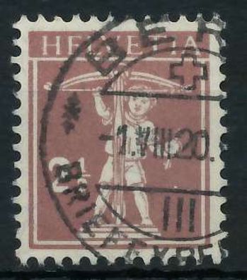 Schweiz 1917 Nr 136 zentrisch gestempelt X6C2A8E