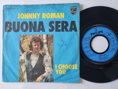 Johnny Roman - Buona sera 7'' Vinyl Germany