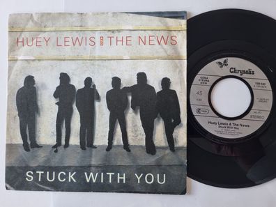 Huey Lewis and the News - Stuck with you 7'' Vinyl Germany