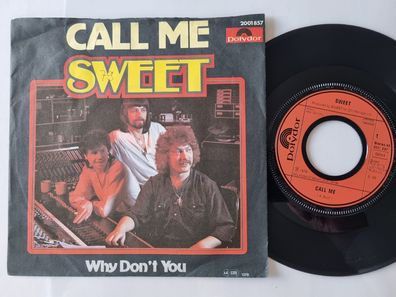 Sweet - Call me 7'' Vinyl Germany