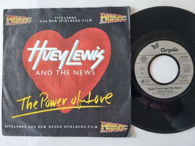 Huey Lewis and the News - The power of love 7'' Vinyl/ OST Back to the future