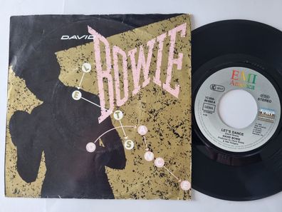 David Bowie - Let's dance/ Cat people 7'' Vinyl Germany