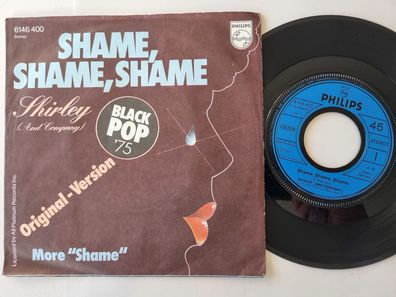 Shirley and Company - Shame, shame, shame 7'' Vinyl Germany