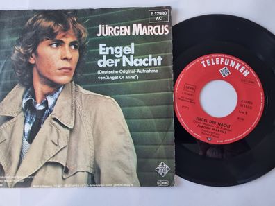Jürgen Marcus - Engel der Nacht 7'' Vinyl/ CV Frank Duval - Angel of mine