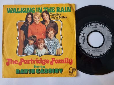 The Partridge Family/ David Cassidy - Walking in the rain 7'' Vinyl Germany