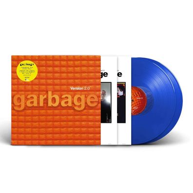 Garbage: Version 2.0 (Limited Edition) (Transparent Blue Vinyl) - - (LP / V)