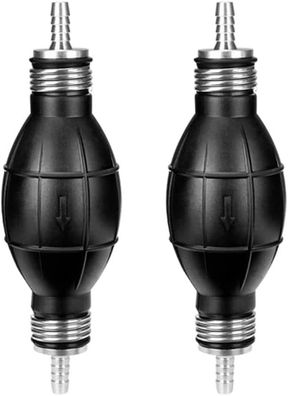 2 St¨¹cke 6mm Primerbirne Kraftstoff Handpumpe Fl¨¹ssigkeitstransfer Wasser Siphon