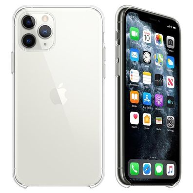 Original Apple iPhone 11 Pro Clear Case MWYK2ZM/ A Hülle Schutzhülle Transparent