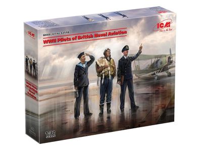 ICM WWII Pilots of Britisch Naval Figuren 32118 in 1:32 ICM 3319118 Bausatz