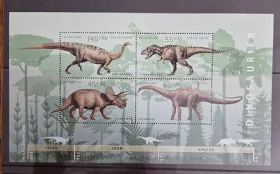 BRD - 2687 - 2690 (Block 73) - Jugend - Dinosaurier