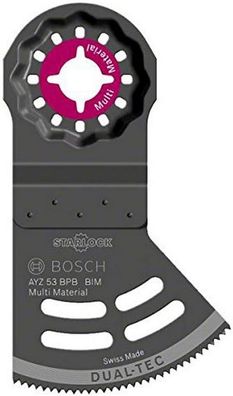 Bosch Starlock Dual-Tec-Sägeblatt AYZ 53 BPB, 40 x 53 mm 2609256F07