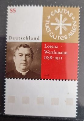 BRD - MiNr. 2697 - 150. Geburtstag von Lorenz Werthmann