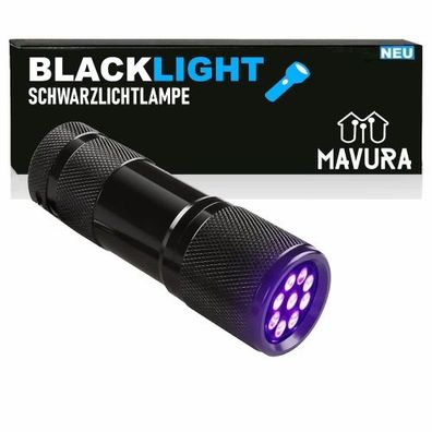 Blacklight Schwarzlicht Taschenlampe LED UV Taschenlicht Schwarzlichttaschenlampe Ult