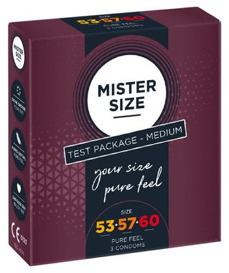 Mister Size Kondome - Test Package Medium