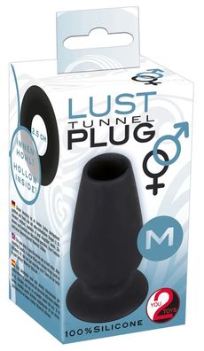 You2Toys Lust Tunnel Plug M - Hohler Analplug mit Stopper