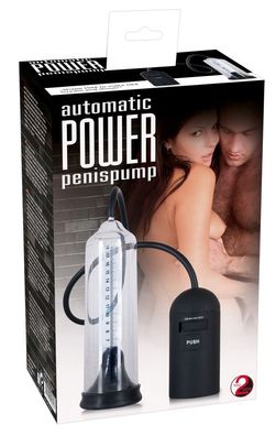 You2Toys Automatische Power Penispumpe - Effektives Training per Knopfdruck