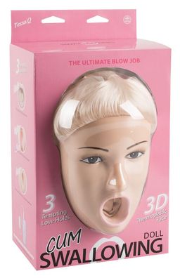 NMC Swallowing Doll Tessa Q. - Lebensgroße Liebespuppe mit 3D-Gesicht