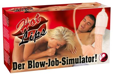 You2Toys Hot Lips - Blow-Job-Simulator, Saugglocke mit Pumpball